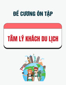 Đề cương ôn tập môn Tâm lý khách du lịch