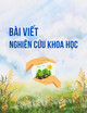 Góp phần nghiên cứu văn hóa dân tộc thiểu số khu vực miền núi phía Bắc Việt Nam (trường hợp văn hoá vật chất của các tộc người Tày, Nùng ở Châu Bắc Sơn tỉnh Lạng Sơn)