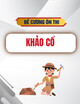 Đề cương ôn thi môn Khảo cổ